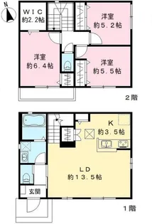 埼玉県さいたま市南区大字広ヶ谷戸【一戸建】の間取り