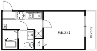横浜コリーヌモダン【2階】の間取り