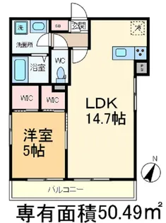 Cantar【3階】の間取り