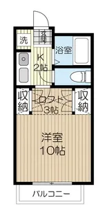 リバティーナイン【2階】の間取り