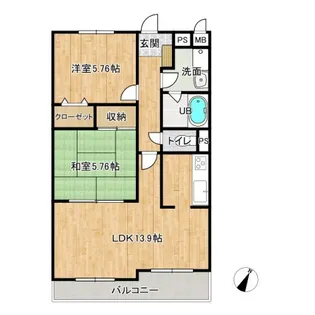 Y-HOUSE【3階】の間取り