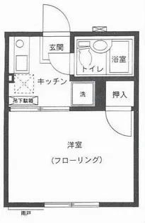 シティハイム モダンハイム【1階】の間取り