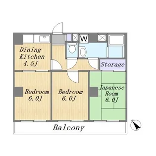 土井ビル【3階】の間取り