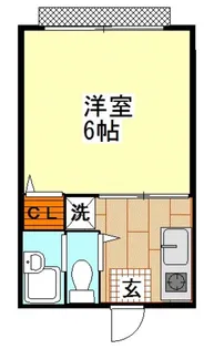 パピルス【2階】の間取り