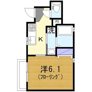 アムール桜ヶ丘【1階】の間取り