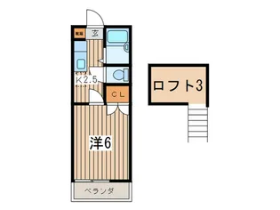ホワイトヒルズ【1階】の間取り