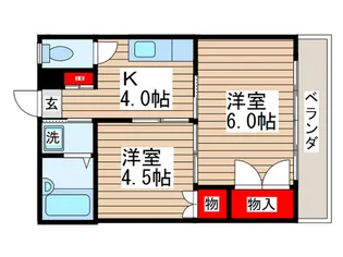 常盤ビル【2階】の間取り