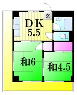 ソフィア岩瀬【3階】の間取り