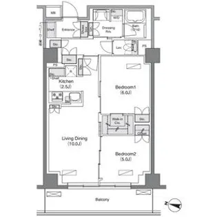 ソライエアイル練馬北町【3階】の間取り