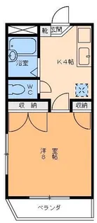 ファミール北代II【5階】の間取り