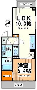 ファミーユ リアン【2階】の間取り