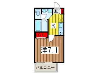 ヒルズ浦和【3階】の間取り