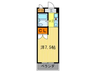 メゾン・ラ・ココネ【3階】の間取り