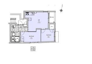 EXAM祐天寺【3階】の間取り