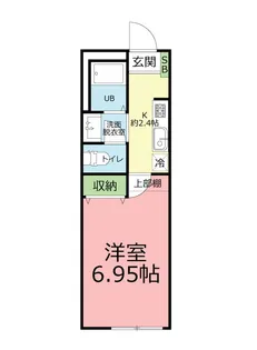 シンフォライズ湘南 Vivace【1階】の間取り