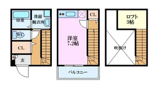 DUPLEST輝の間取り