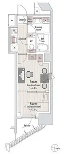 TRACK渋谷本町【7階】の間取り