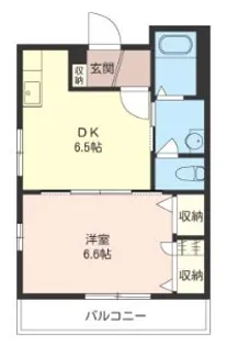 ブランドール大泉学園【1階】の間取り