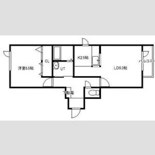 ジプソフィラ山の手【2階】の間取り