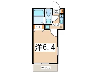 カーサヴェルデ東白楽【1階】の間取り