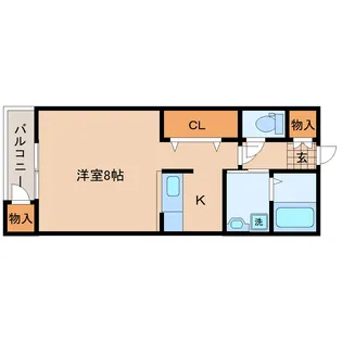 イリーニSAKO【1階】の間取り