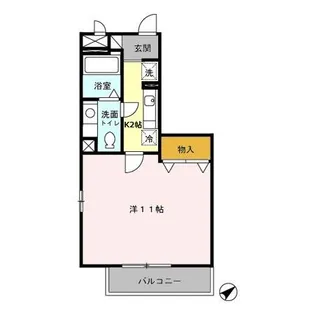 ヴィクトリー・ヴィラ【3階】の間取り