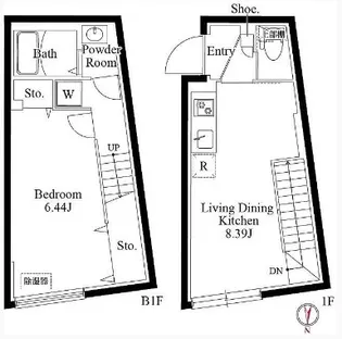 エルファーロ広尾の間取り