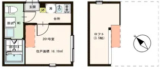 KOMOREBI【2階】の間取り