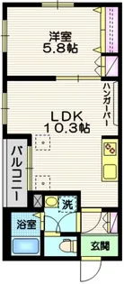 URBAN FLATS【2階】の間取り