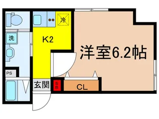 グリシーヌ【2階】の間取り