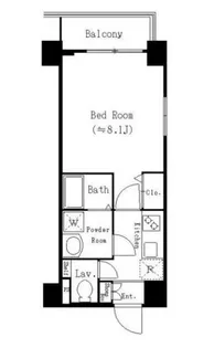 ドゥーエ西船橋【3階】の間取り