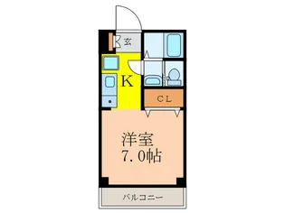 ラ・ルナ【1階】の間取り