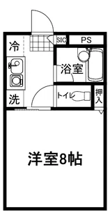 セピアハイツ【3階】の間取り