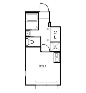 ベレガンス船橋IV【1階】の間取り