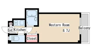 獅堀ハイツ【3階】の間取り