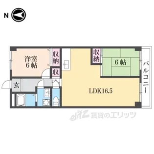 森村第3ビル【5階】の間取り
