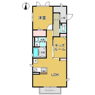 クレドII【2階】の間取り