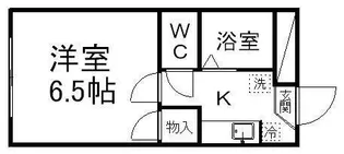 コスモ土樋【4階】の間取り