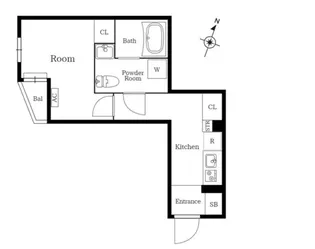 プレニーズ護国寺PREMIER【3階】の間取り