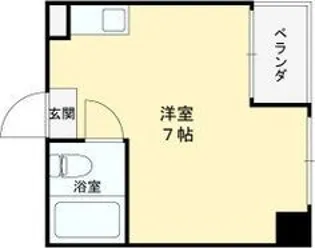 ラパンジール長堀【2階】の間取り