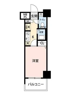 マイナビSTAYミライエ文京御茶ノ水(日神パレステージ御茶ノ水)【9階】の間取り