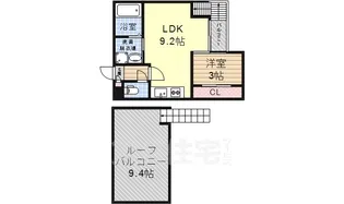 GRANDTIC CREART【2階】の間取り