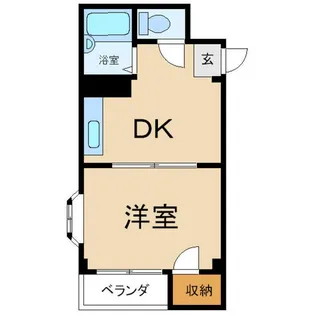ノーブル萱島【3階】の間取り