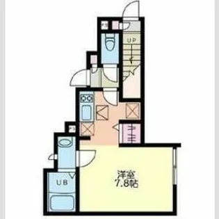 コンフォート祐天寺【2階】の間取り