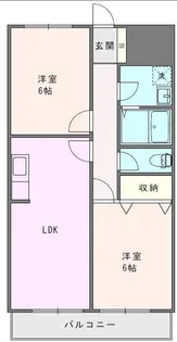 グランデュール麻衣I【3階】の間取り