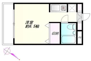 ハイツABE【2階】の間取り