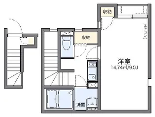 レオネクストワン【2階】の間取り