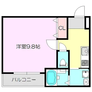 フジパレス瑞光駅東【2階】の間取り