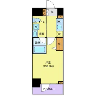 ステージグランデ本千葉【4階】の間取り