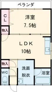大矢荘【2階】の間取り